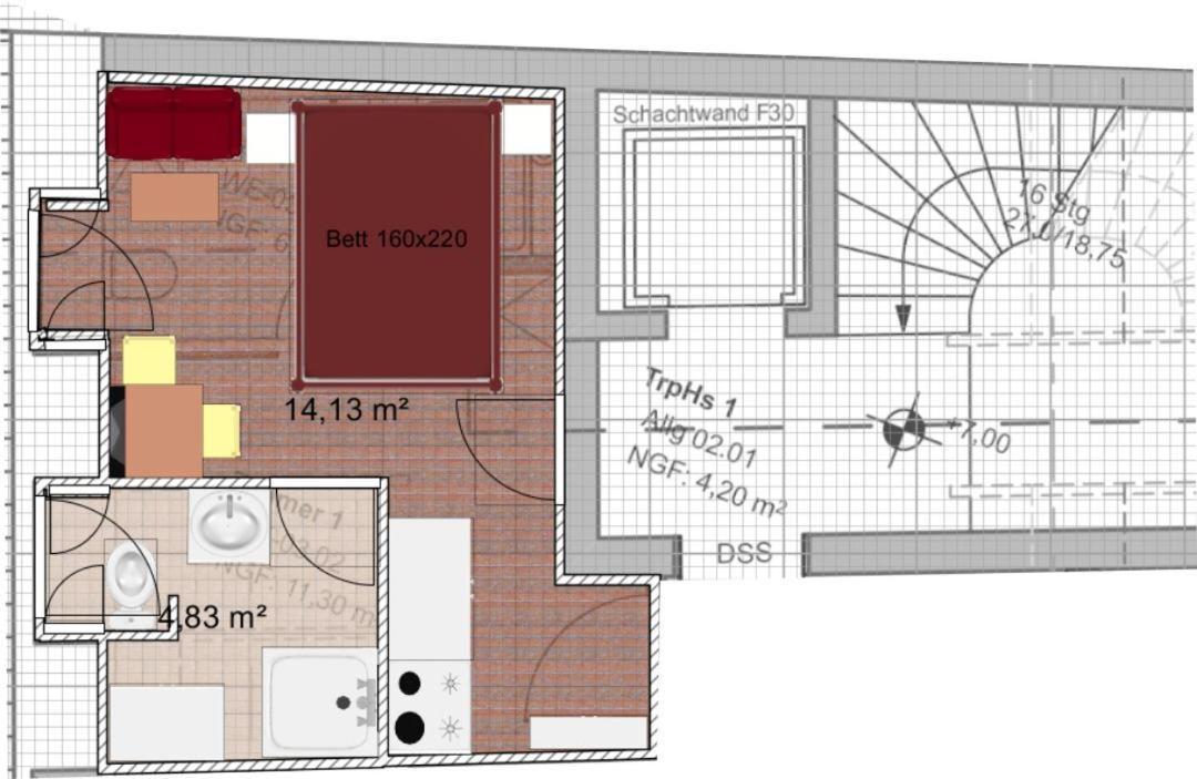 Frau-Clara-Haus-Ecke-4 Lägenhet Eckernförde Exteriör bild